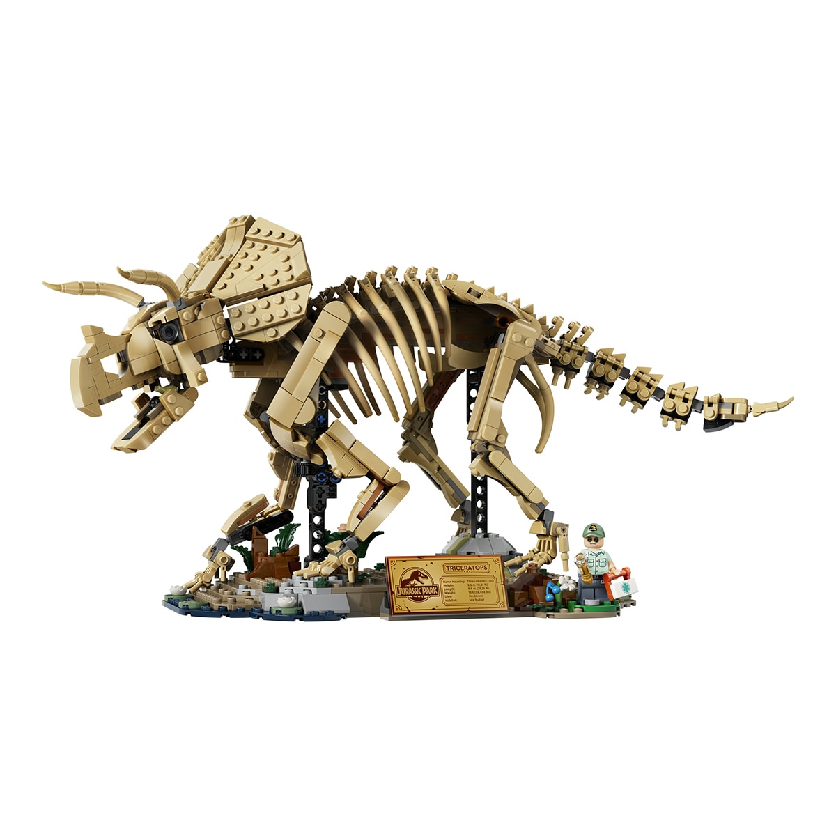 Fósseis de Dinossauros: Triceratops LEGO® Jurassic World 7