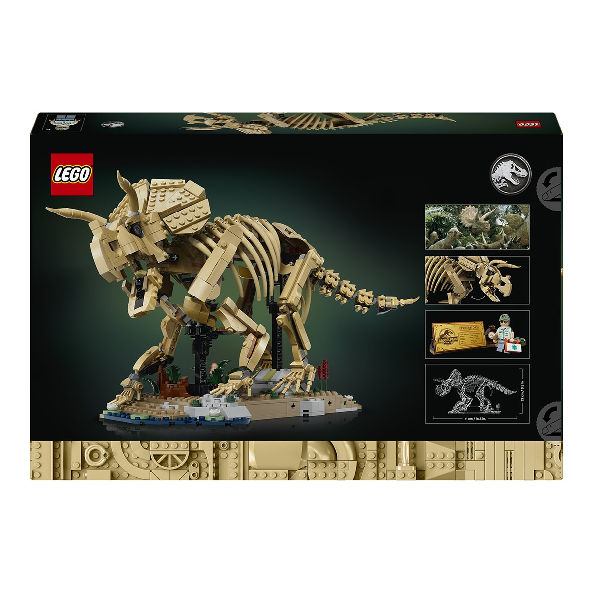 Fósseis de Dinossauros: Triceratops LEGO® Jurassic World 8