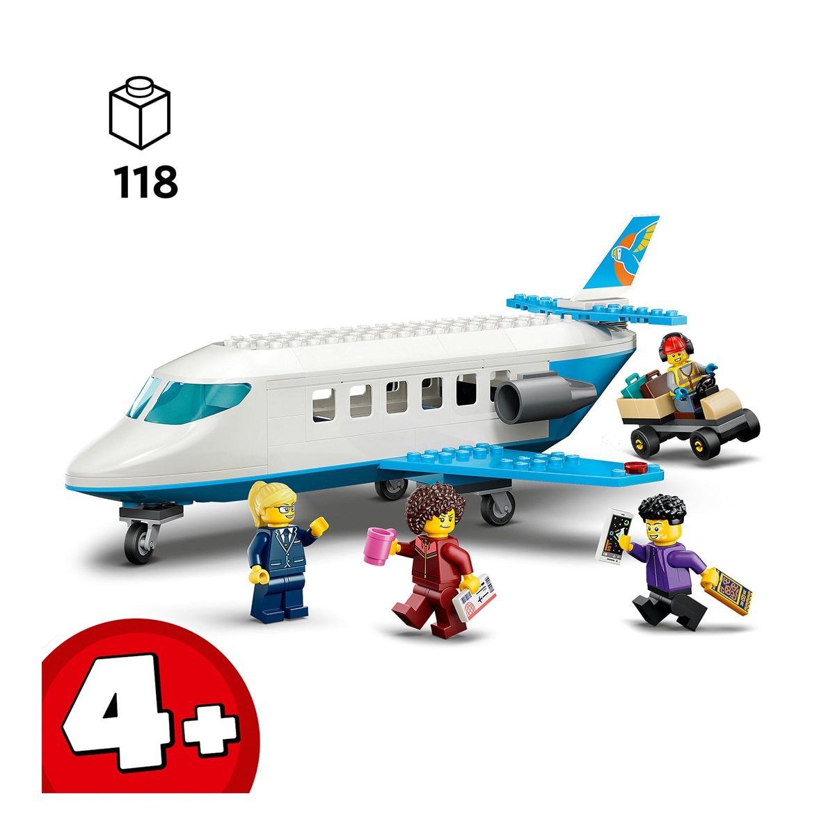 Jato de Passageiros LEGO® City 3