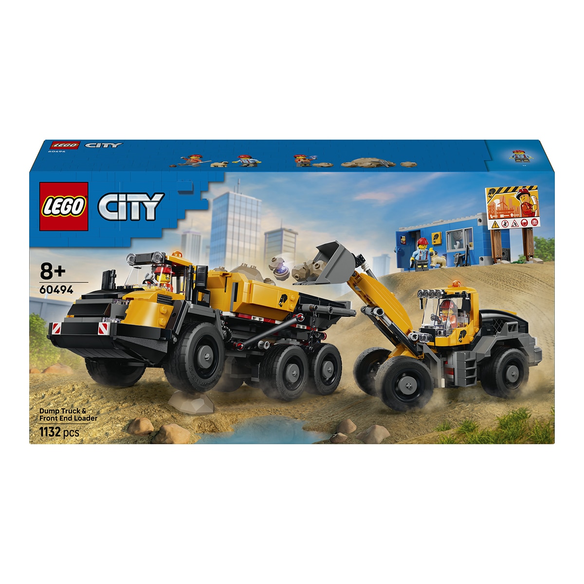 Camião Basculante e Empilhadora Frontal LEGO® City 1