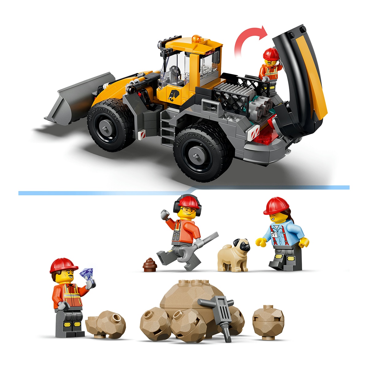 Camião Basculante e Empilhadora Frontal LEGO® City 5