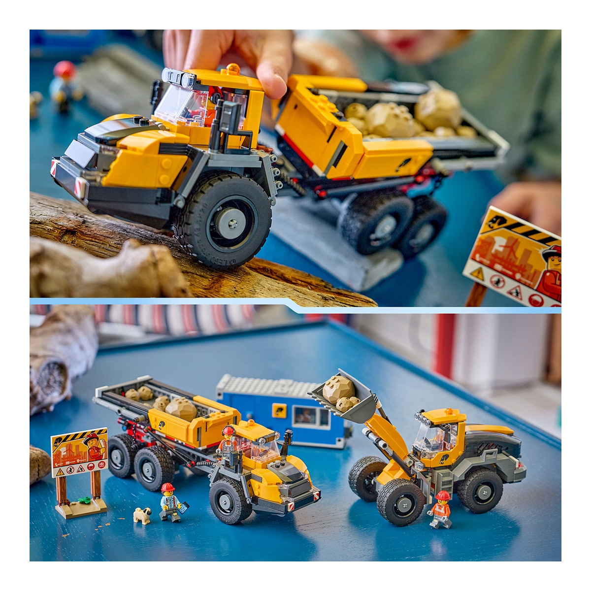 Camião Basculante e Empilhadora Frontal LEGO® City 6