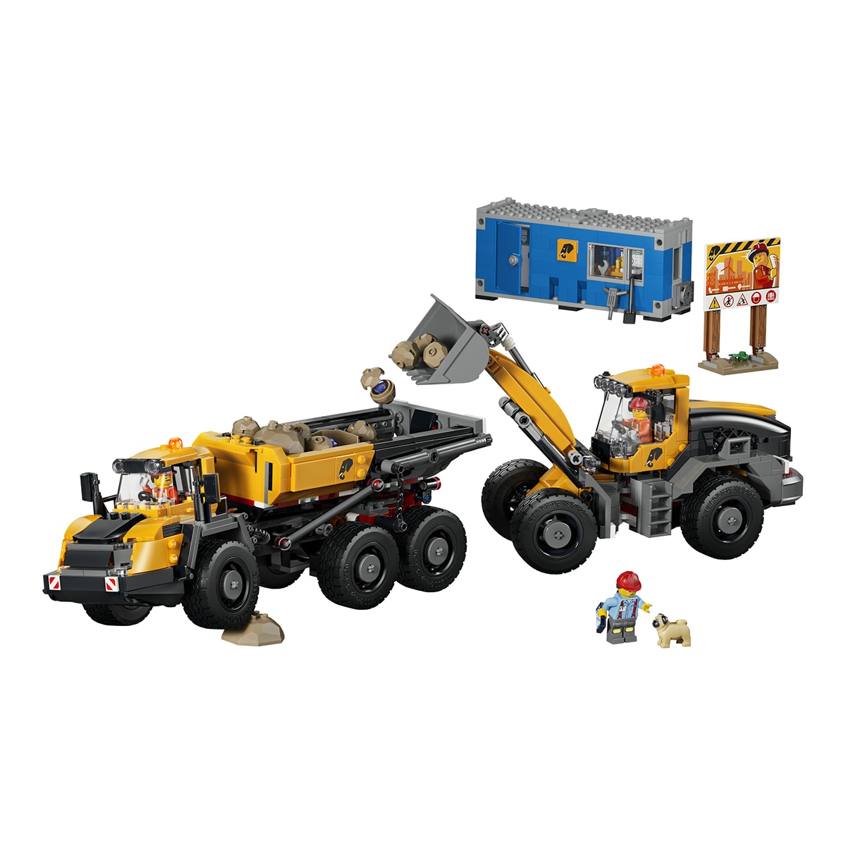Camião Basculante e Empilhadora Frontal LEGO® City 7