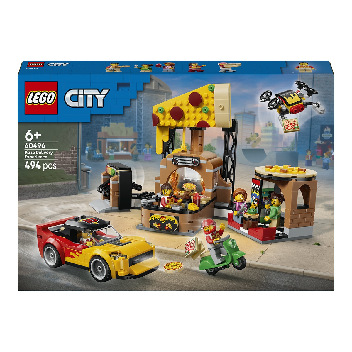 Experiência de Entregas de Pizza com Veículos LEGO® City 1