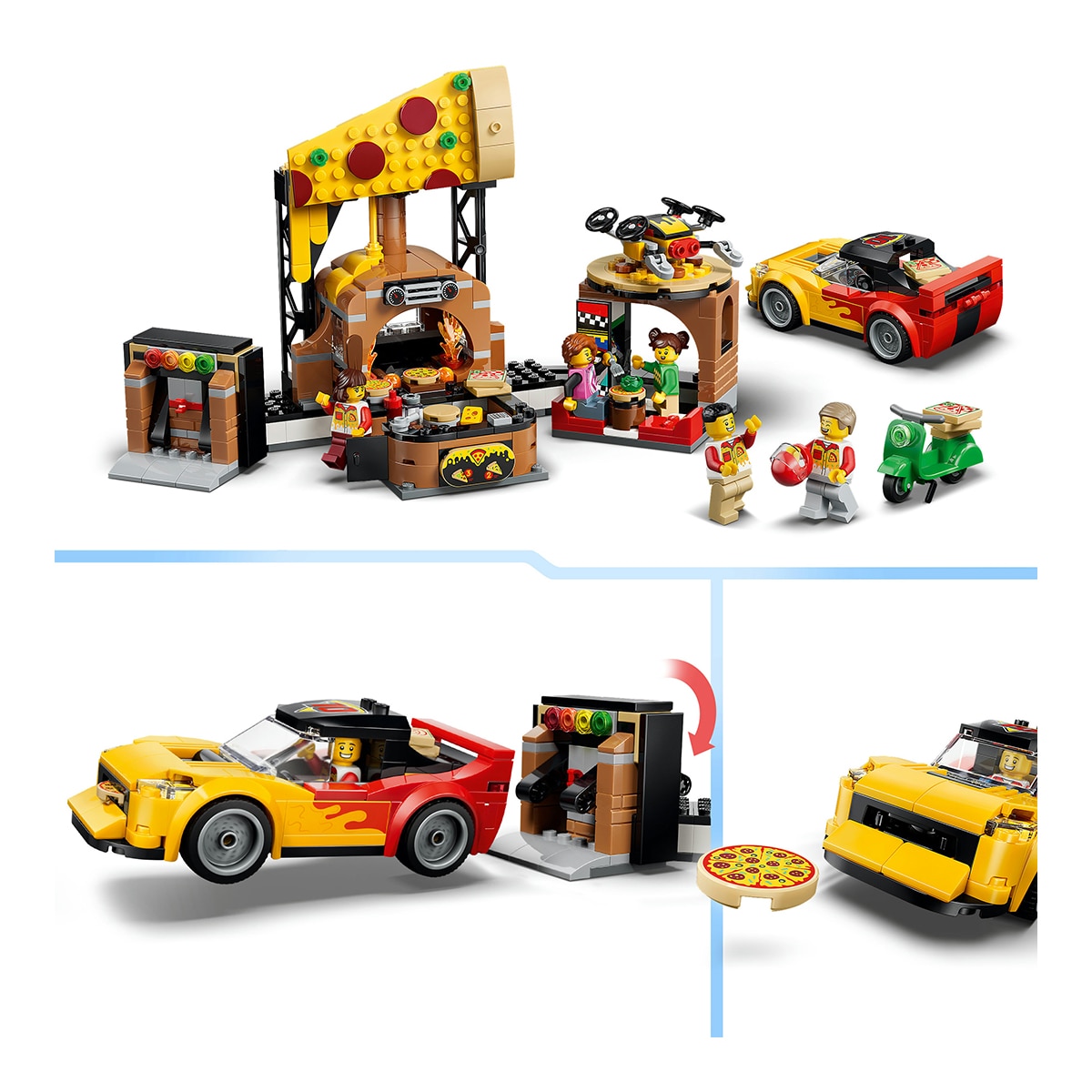 Experiência de Entregas de Pizza com Veículos LEGO® City 4