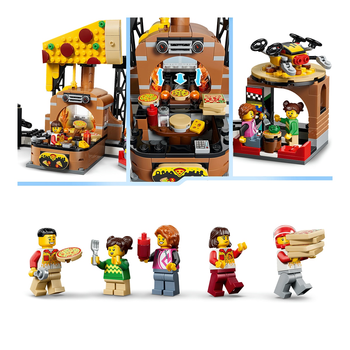 Experiência de Entregas de Pizza com Veículos LEGO® City 5