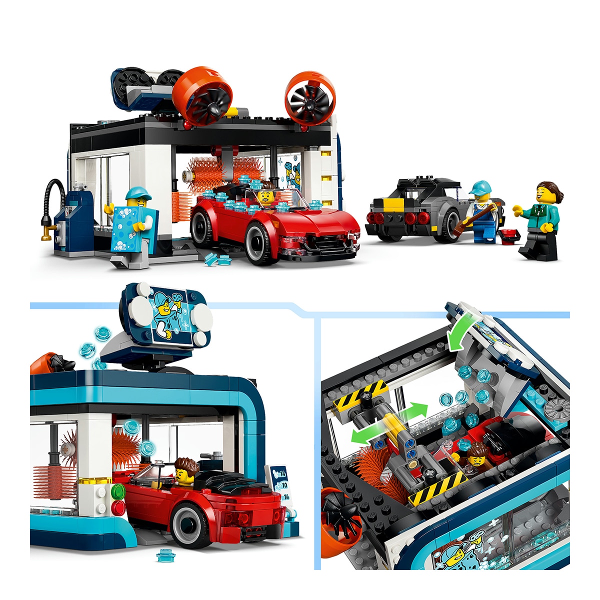 Lavagem de Automóveis Drive-through LEGO® City 3