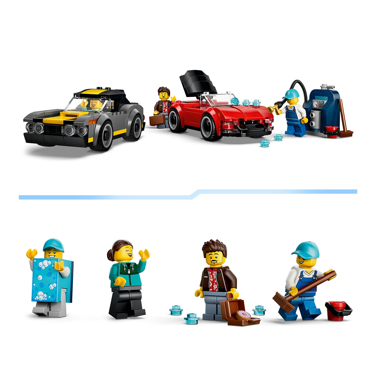 Lavagem de Automóveis Drive-through LEGO® City 4