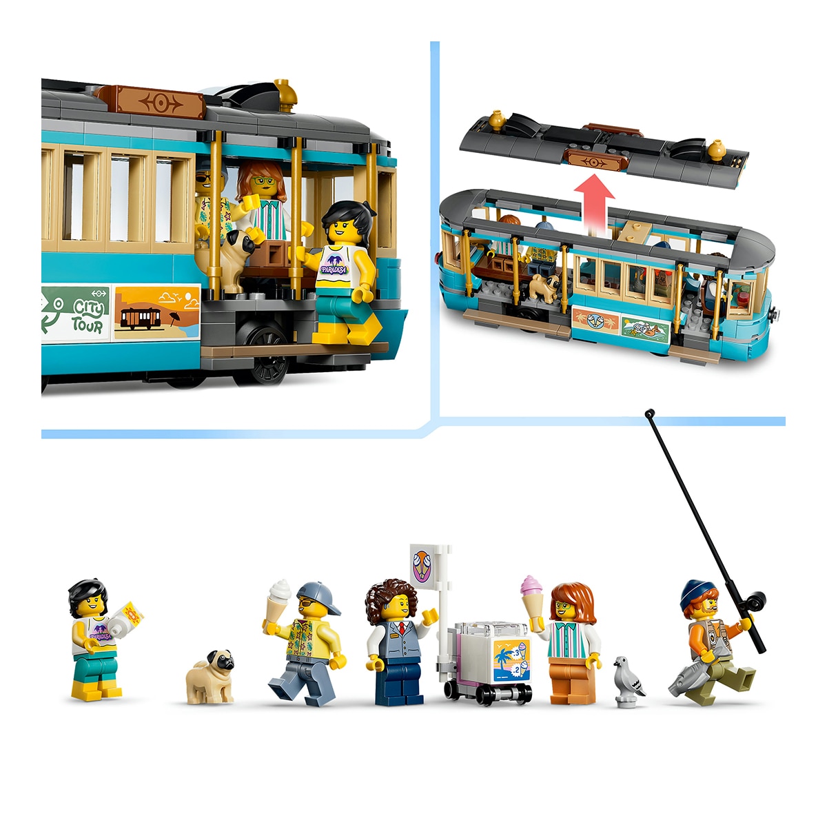 Elétrico Clássico de Praia LEGO® City 5