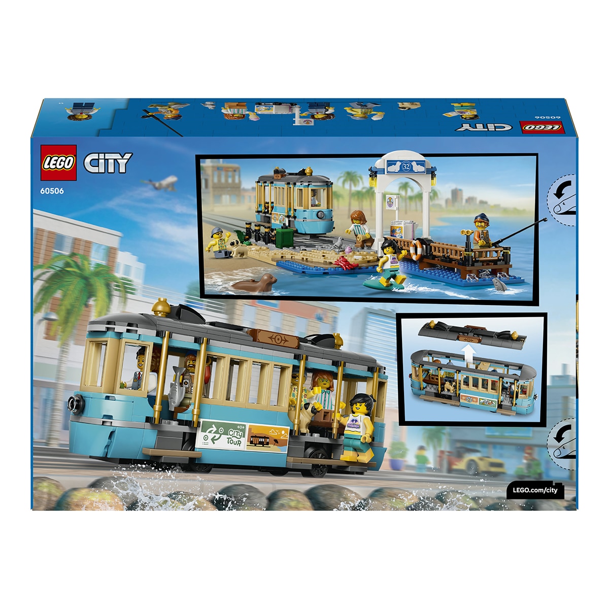 Elétrico Clássico de Praia LEGO® City 8