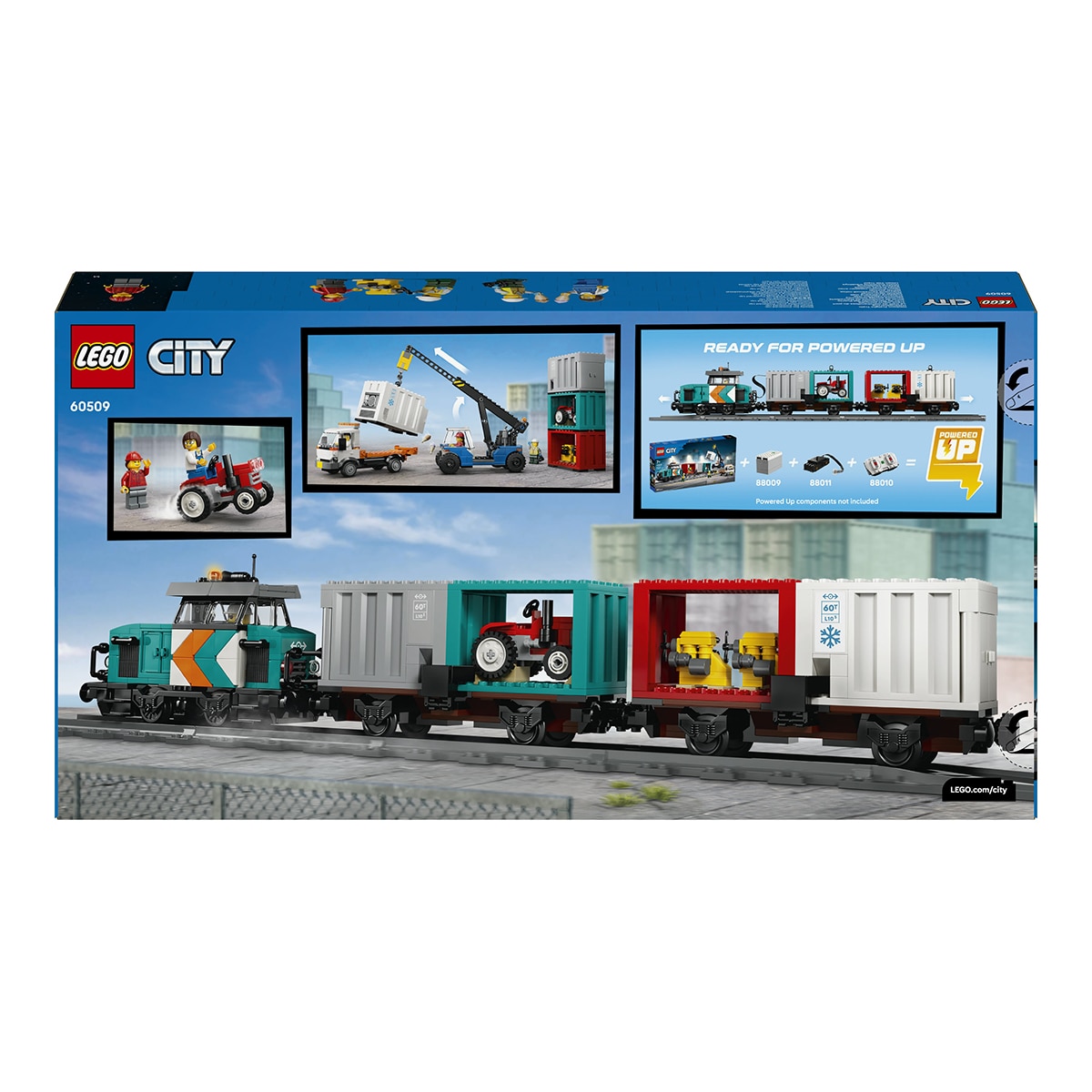 Porto de Comboios de Mercadoria com Grua e Camião LEGO® City 8