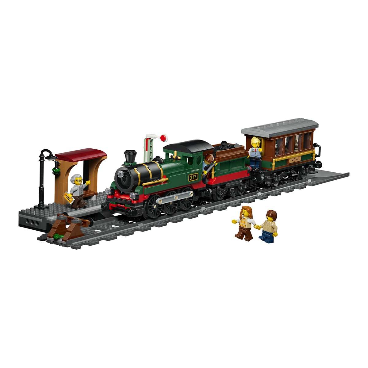 Comboio a Vapor Vintage LEGO® City 6