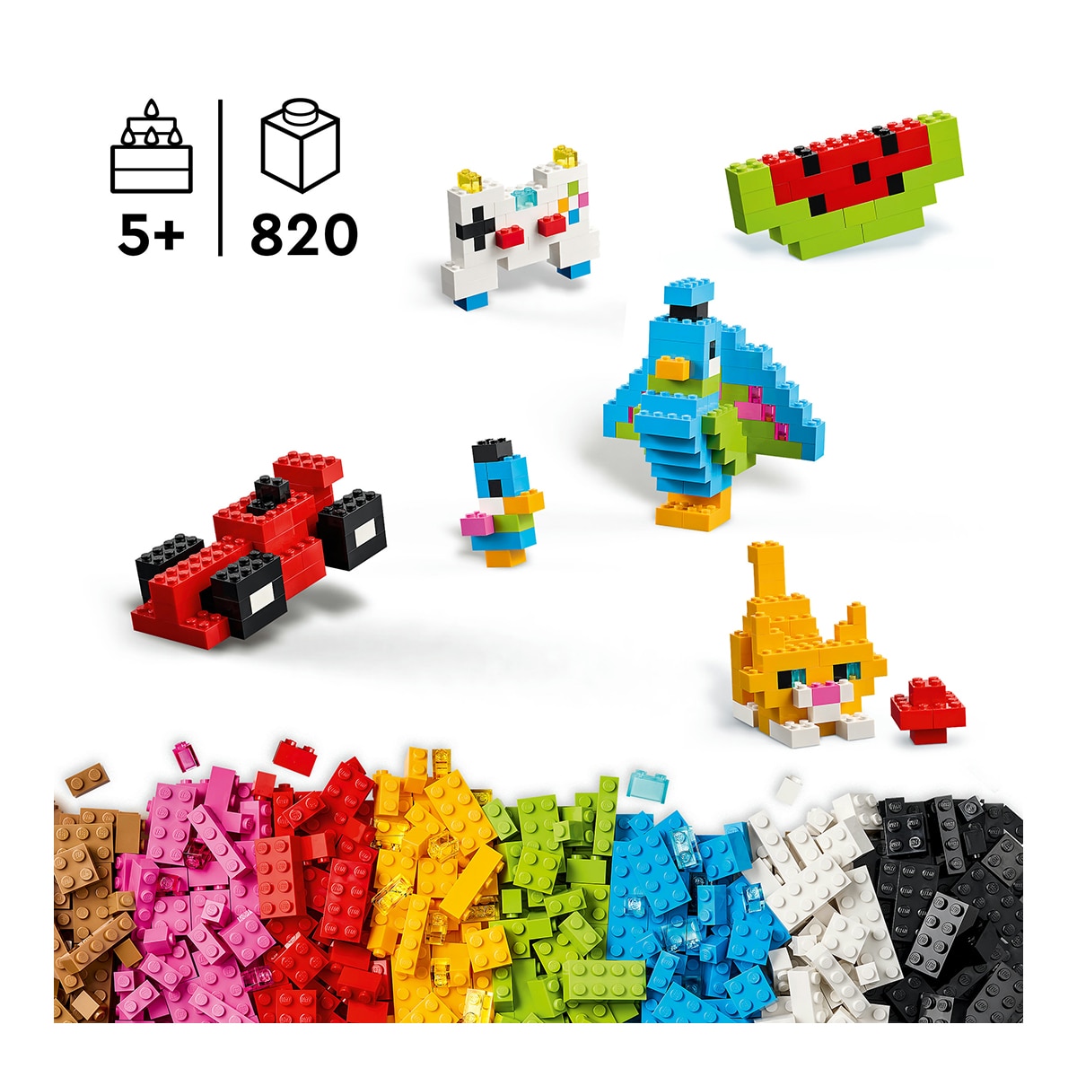 Peças Coloridas Criativas LEGO® Classic 3