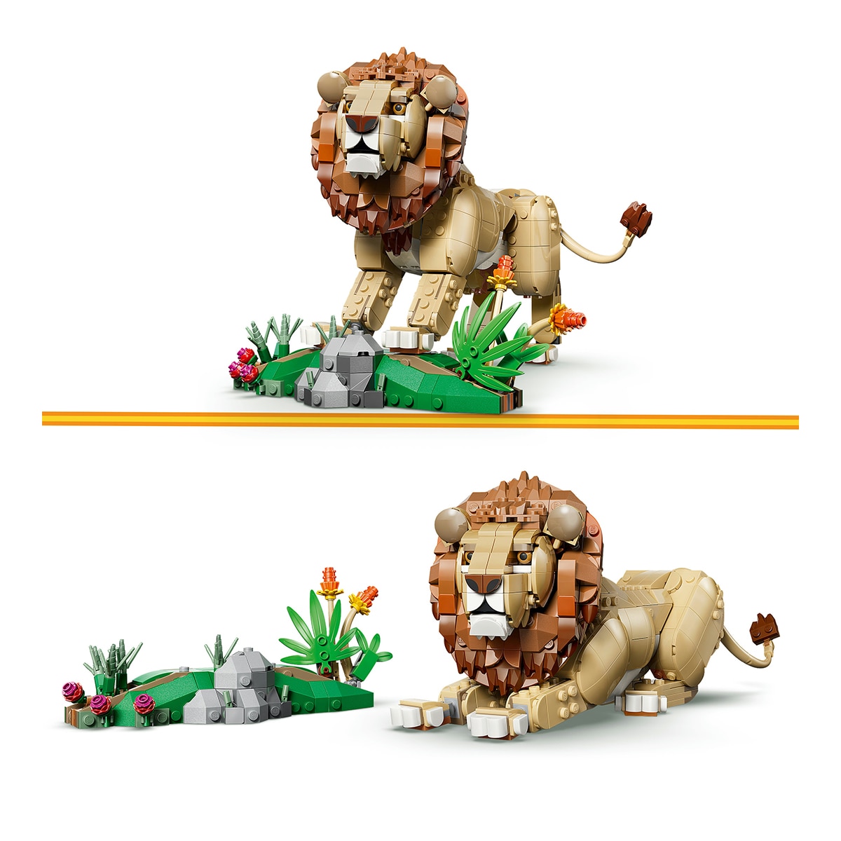 Animais Selvagens: Leão Majestoso LEGO® Creator 4