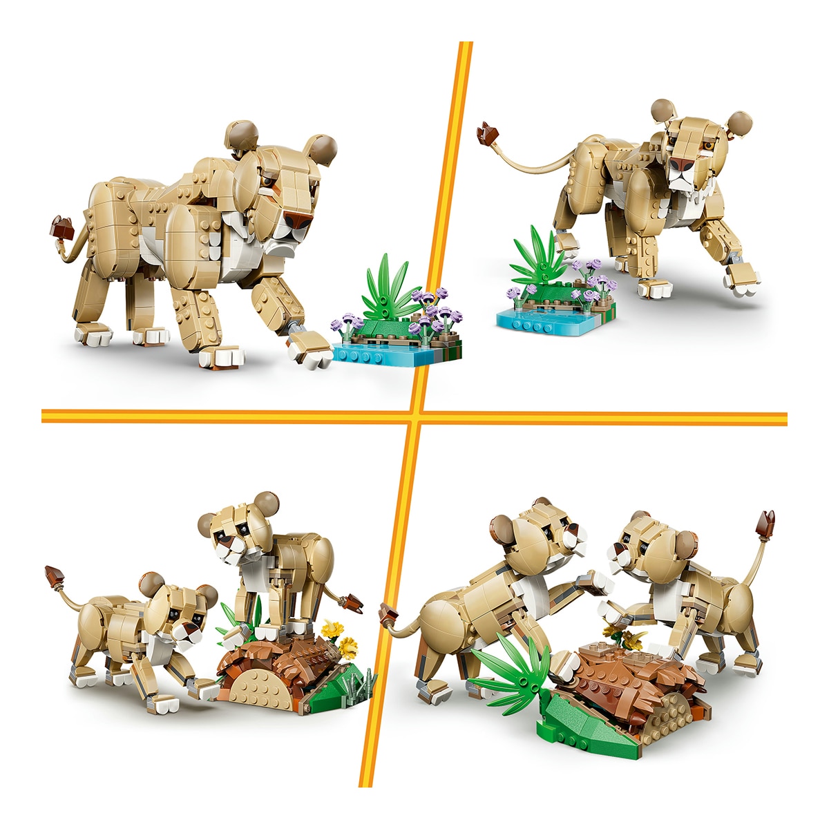 Animais Selvagens: Leão Majestoso LEGO® Creator 5