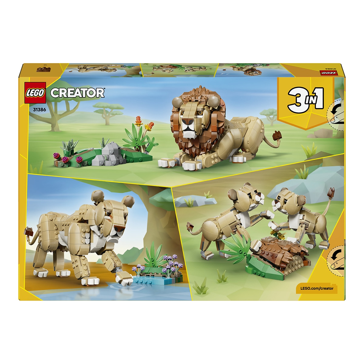 Animais Selvagens: Leão Majestoso LEGO® Creator 8