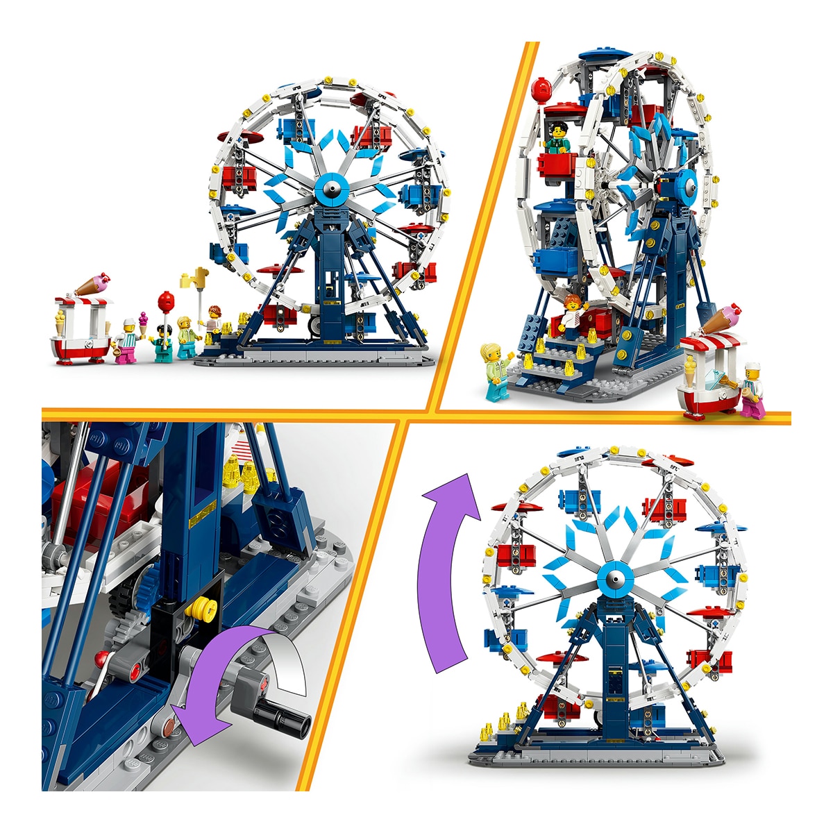 Roda-gigante Icónica LEGO® Creator 3