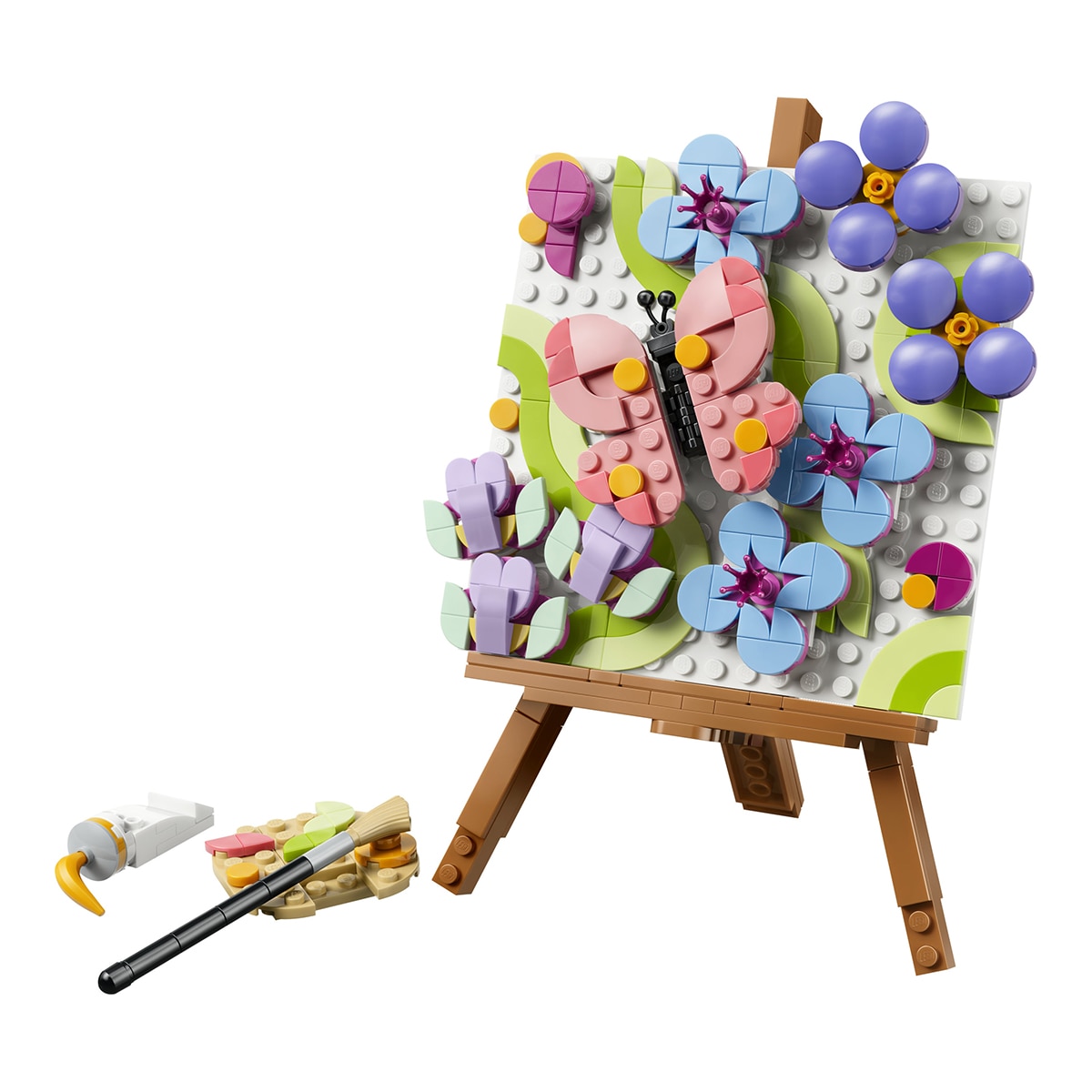 Quadro de Decoração com Arte Floral LEGO® Creator 7