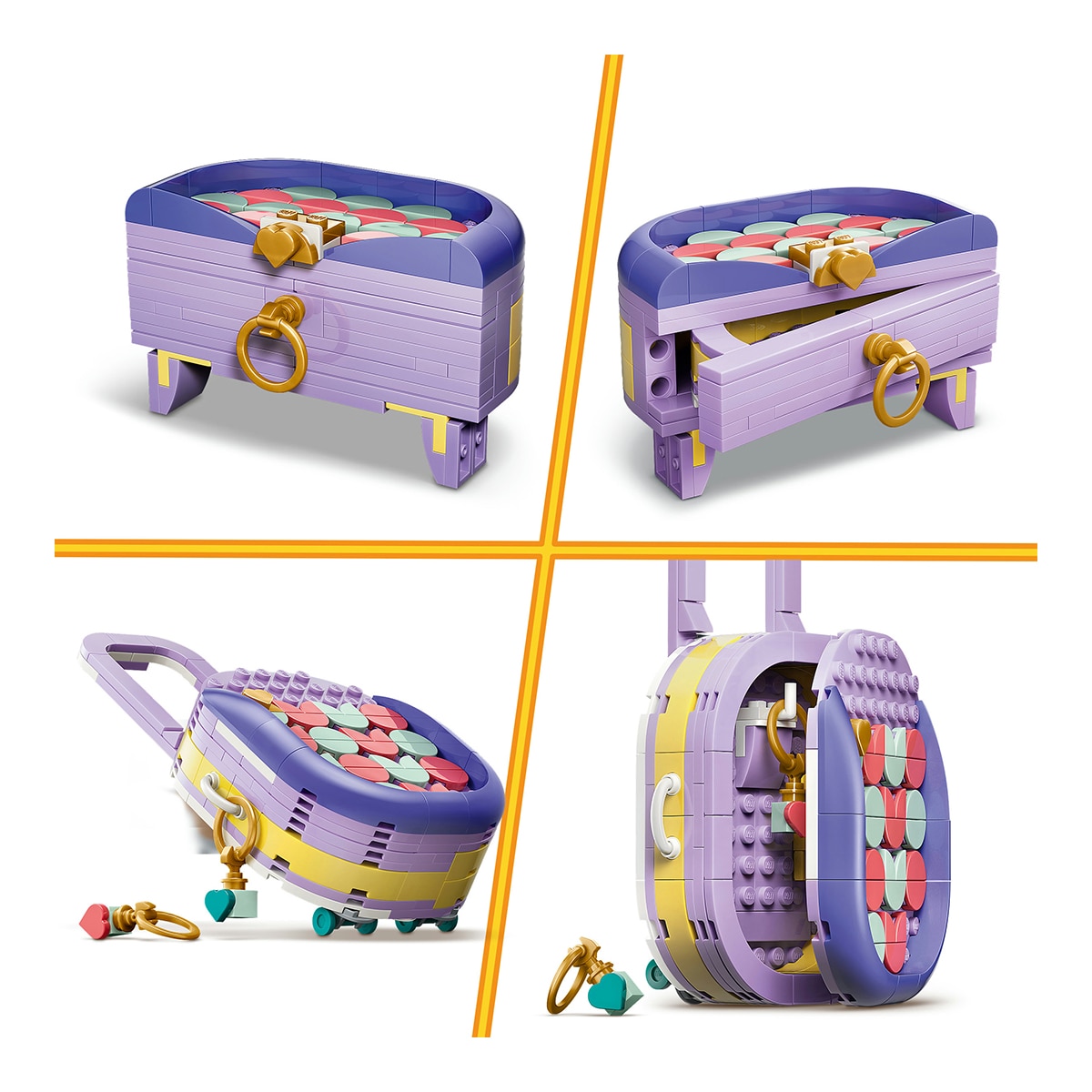Imagen 5 de Juego de construcción Bolso de Diseño Artístico con Compartimento LEGO Creator - 31391