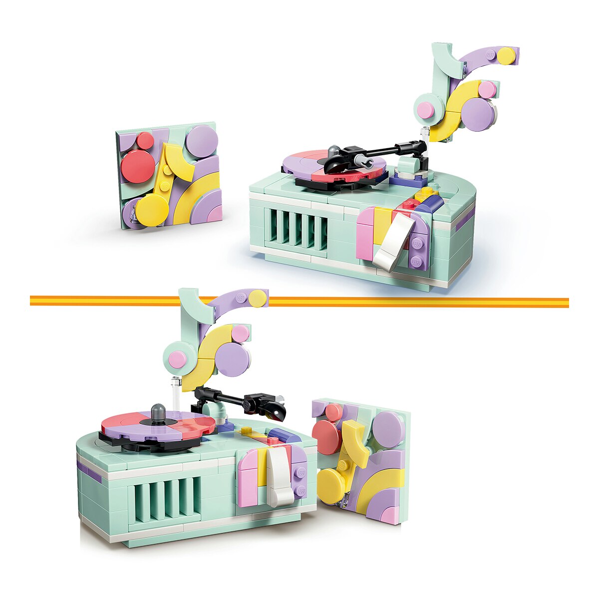 Juego de construcción Piano Musical Decorativo con Gato LEGO Creator - 31392 4