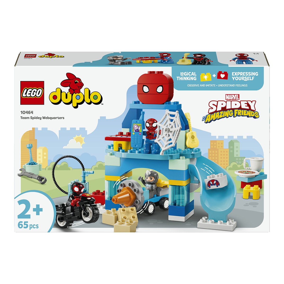 Imagen 0 de Juego de construcción Aracnocuartel de Spidey y su Superequipo LEGO DUPLO Disney TM - 10464