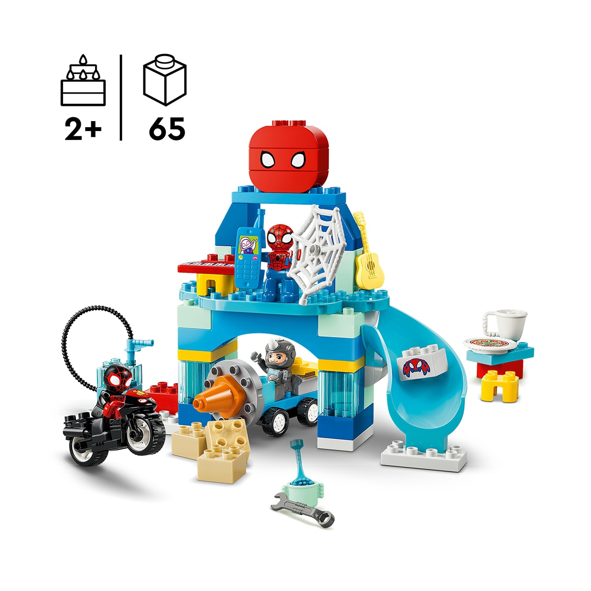 Base Aranha da Equipa Spidey Lego Duplo 2
