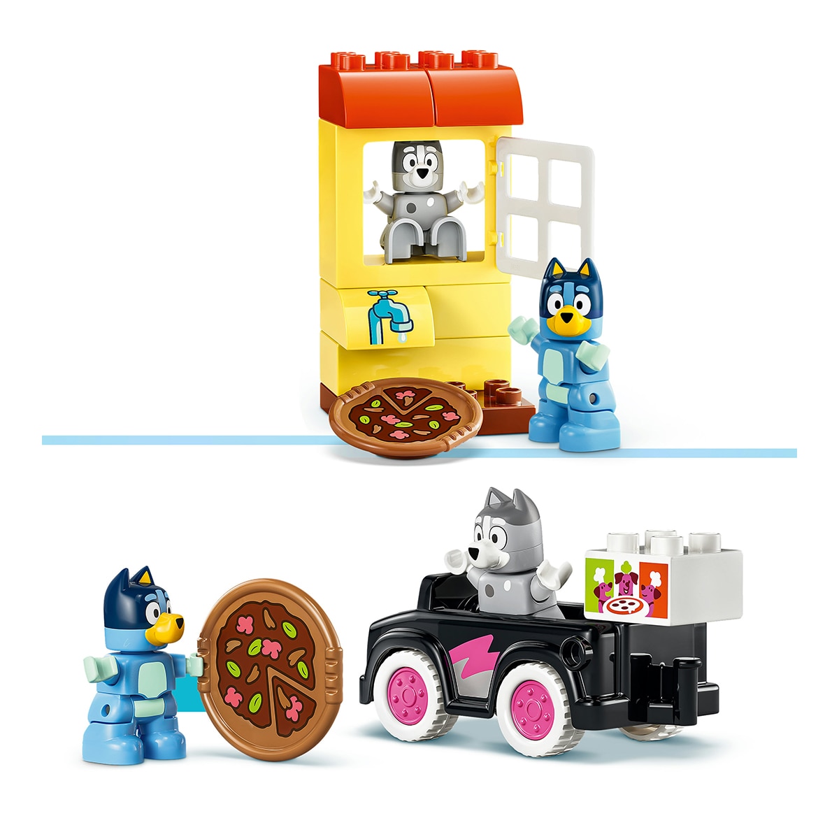 Meninas da Pizza com a Muffin e a Bluey LEGO® DUPLO® 5