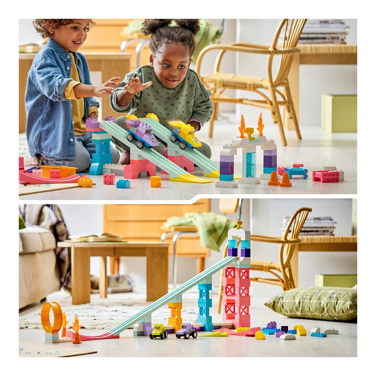 Rampas Criativas com Veículos 3 em 1 Lego Duplo 6