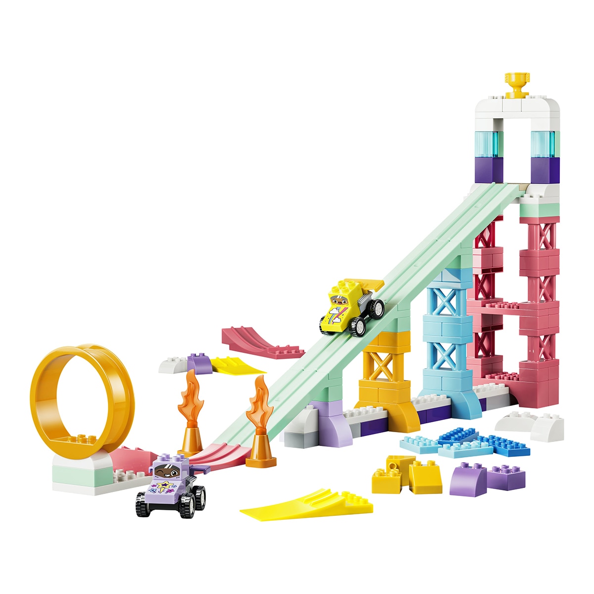 Rampas Criativas com Veículos 3 em 1 Lego Duplo 7