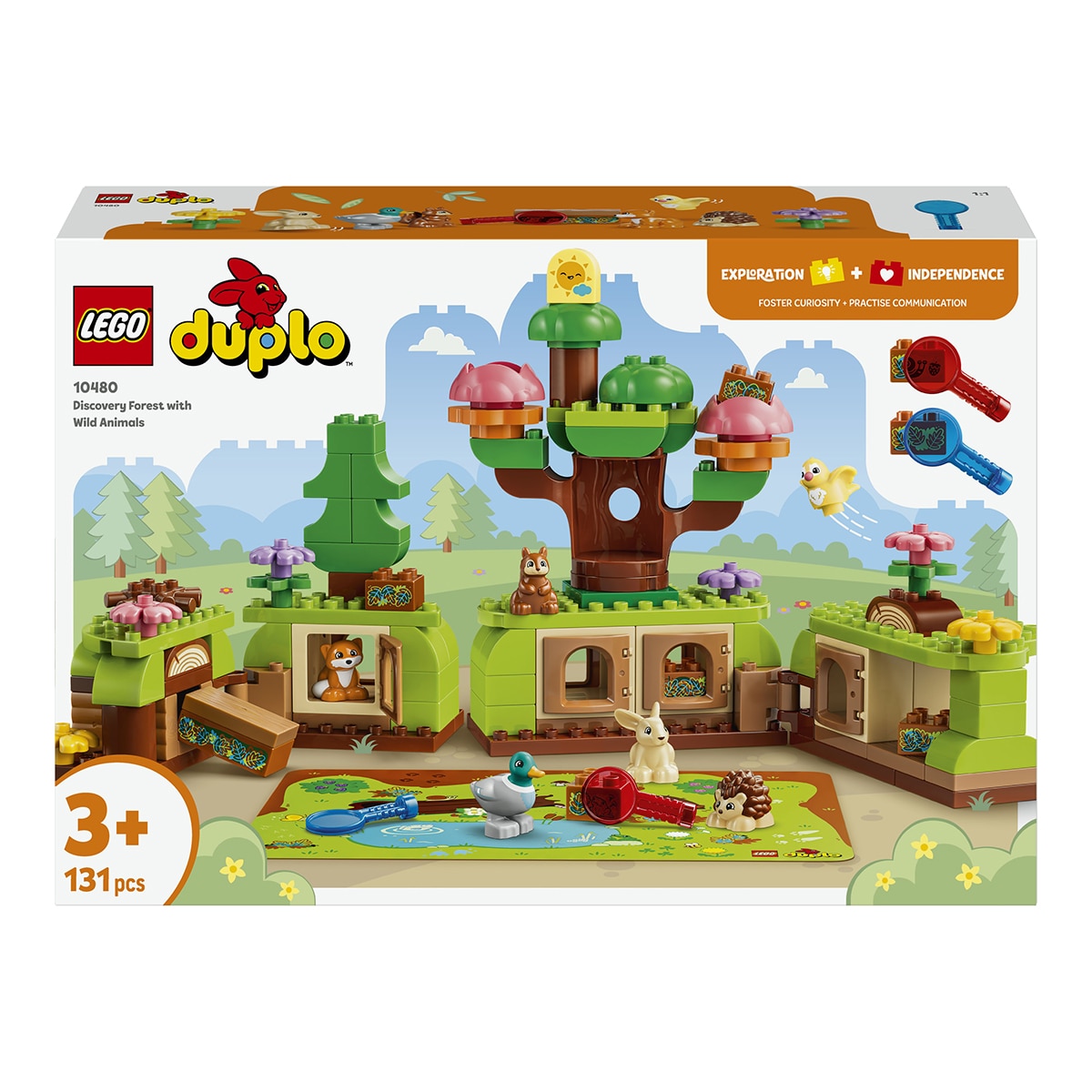 Imagem 0 de Floresta de Descobertas com Animais Selvagens LEGO® DUPLO®
