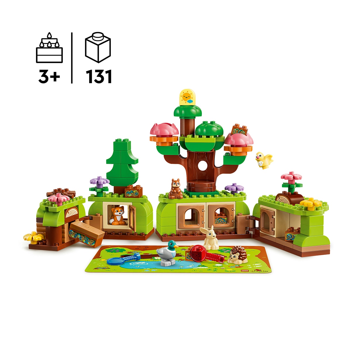 Floresta de Descobertas com Animais Selvagens LEGO® DUPLO® 3
