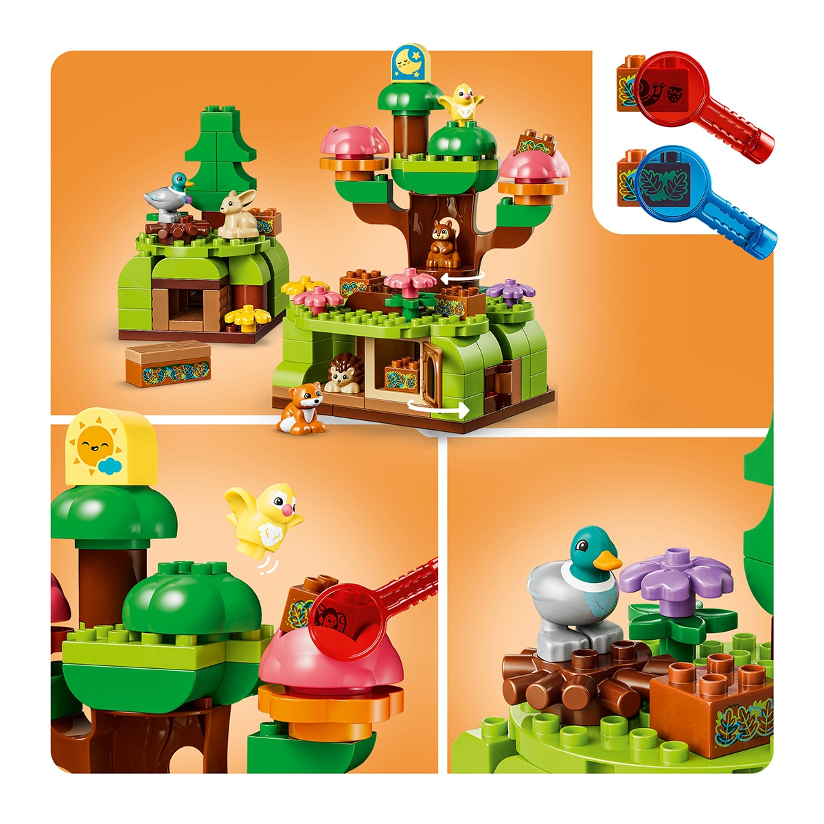 Floresta de Descobertas com Animais Selvagens LEGO® DUPLO® 4