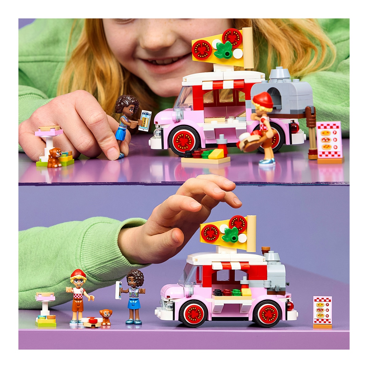 Carrinha de Pizzas LEGO® Friends 5