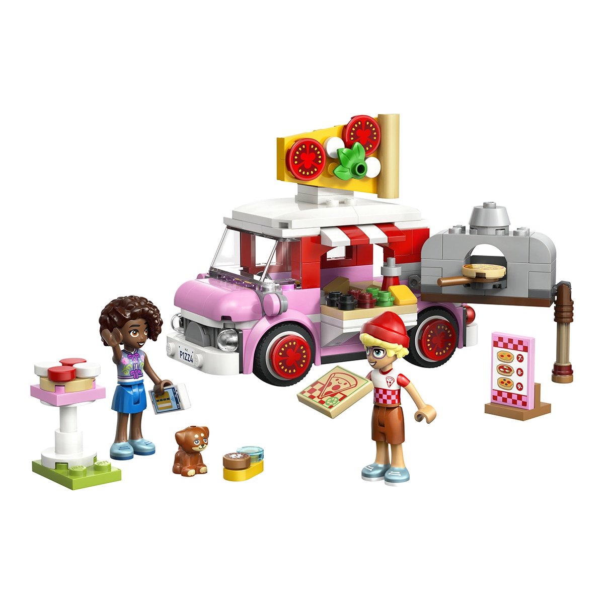 Carrinha de Pizzas LEGO® Friends 6