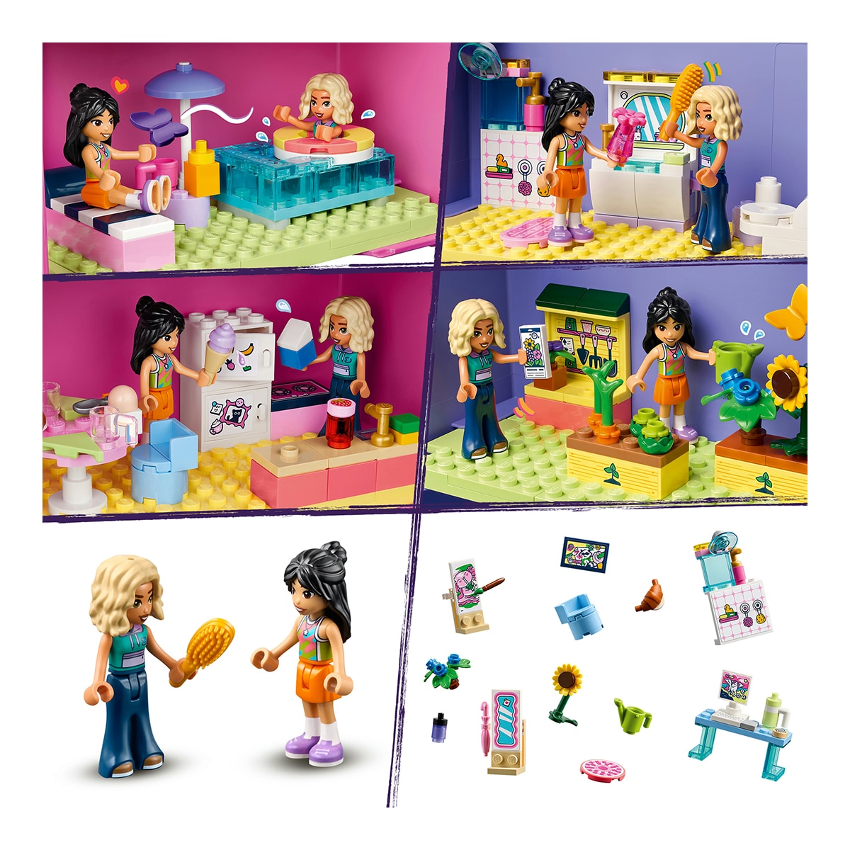 Mala com Casa de Bonecas Criativa Lego Friends 5