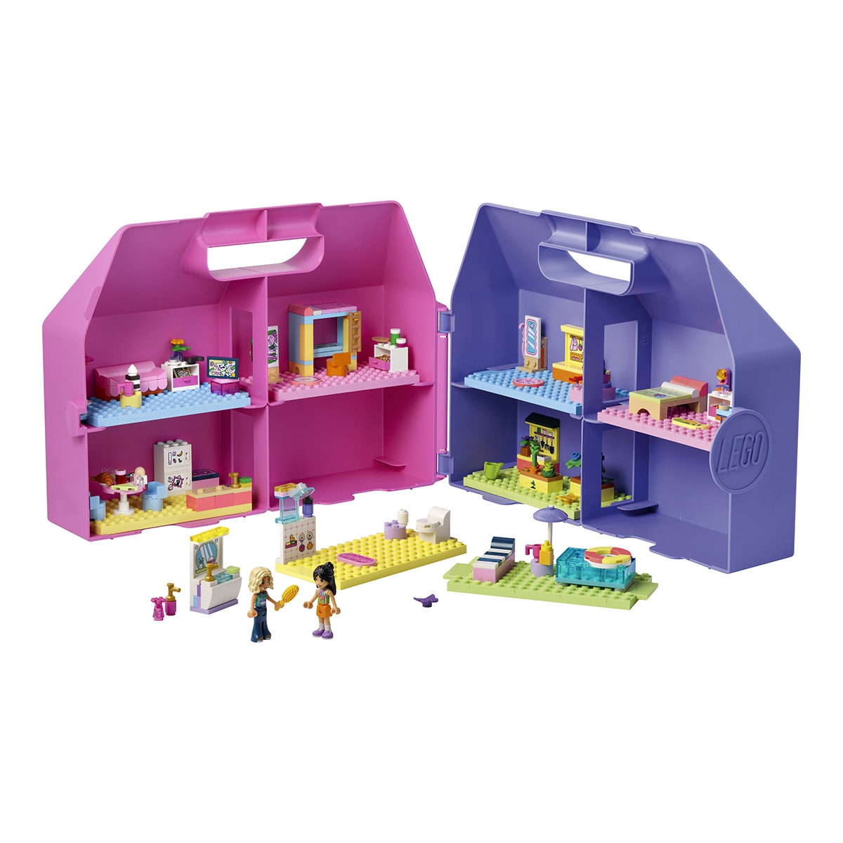 Mala com Casa de Bonecas Criativa Lego Friends 7
