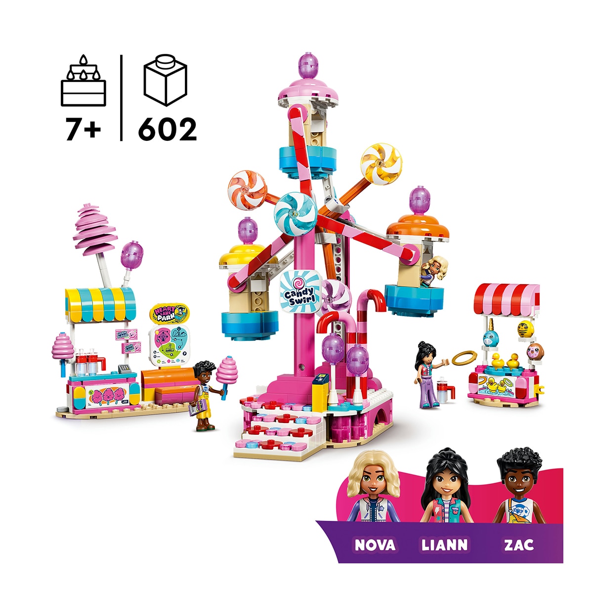 Roda-gigante com Doces e Cupcakes LEGO® Friends 3