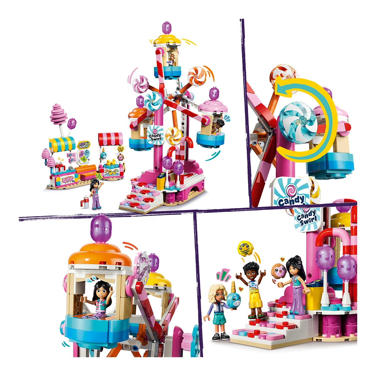 Roda-gigante com Doces e Cupcakes LEGO® Friends 4