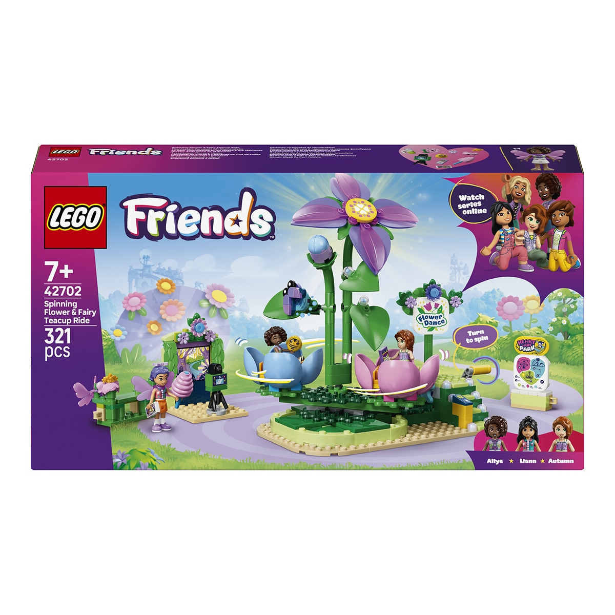 Imagem 0 de Carrossel de Flores e Chávenas de Chá de Fadas LEGO® Friends