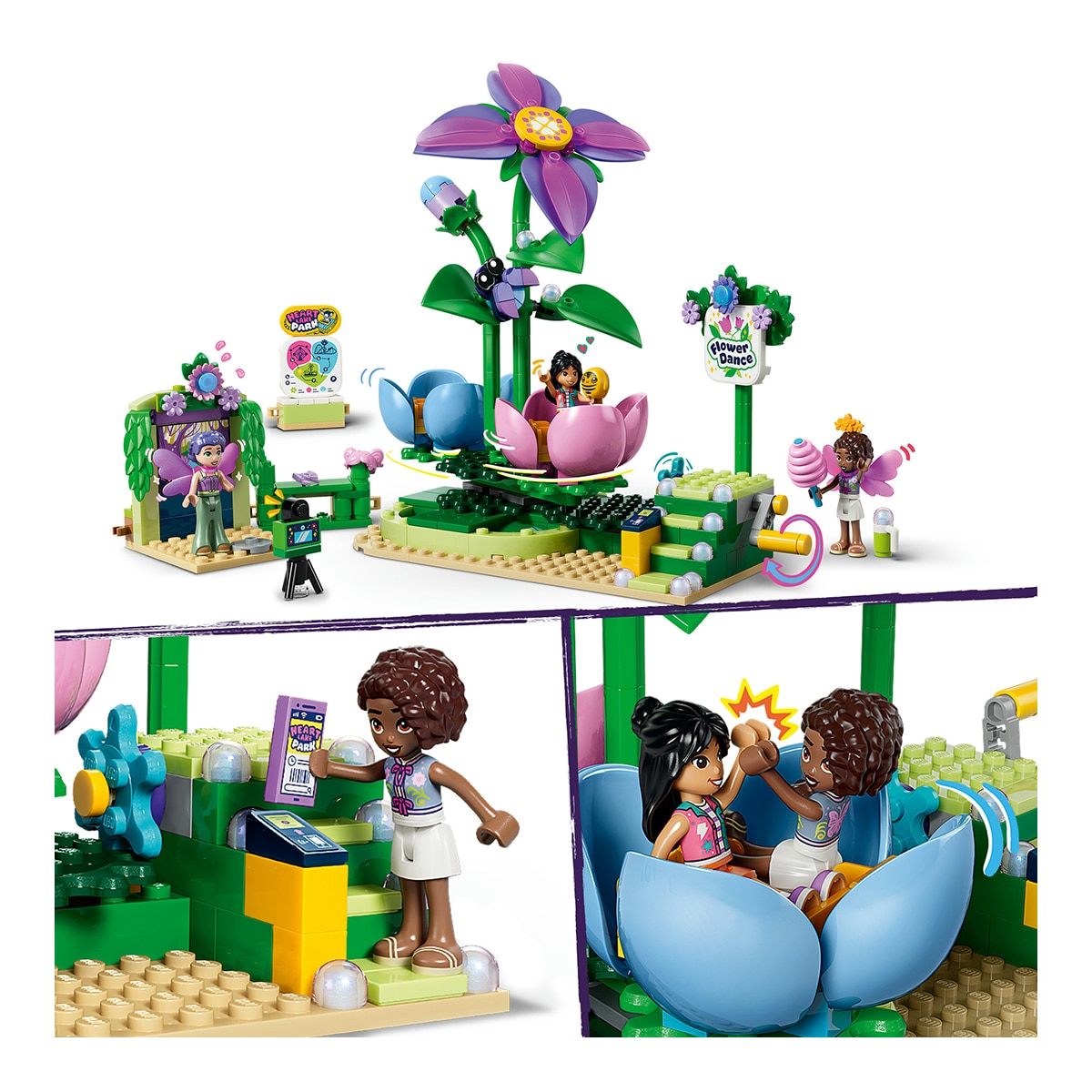Carrossel de Flores e Chávenas de Chá de Fadas LEGO® Friends 4