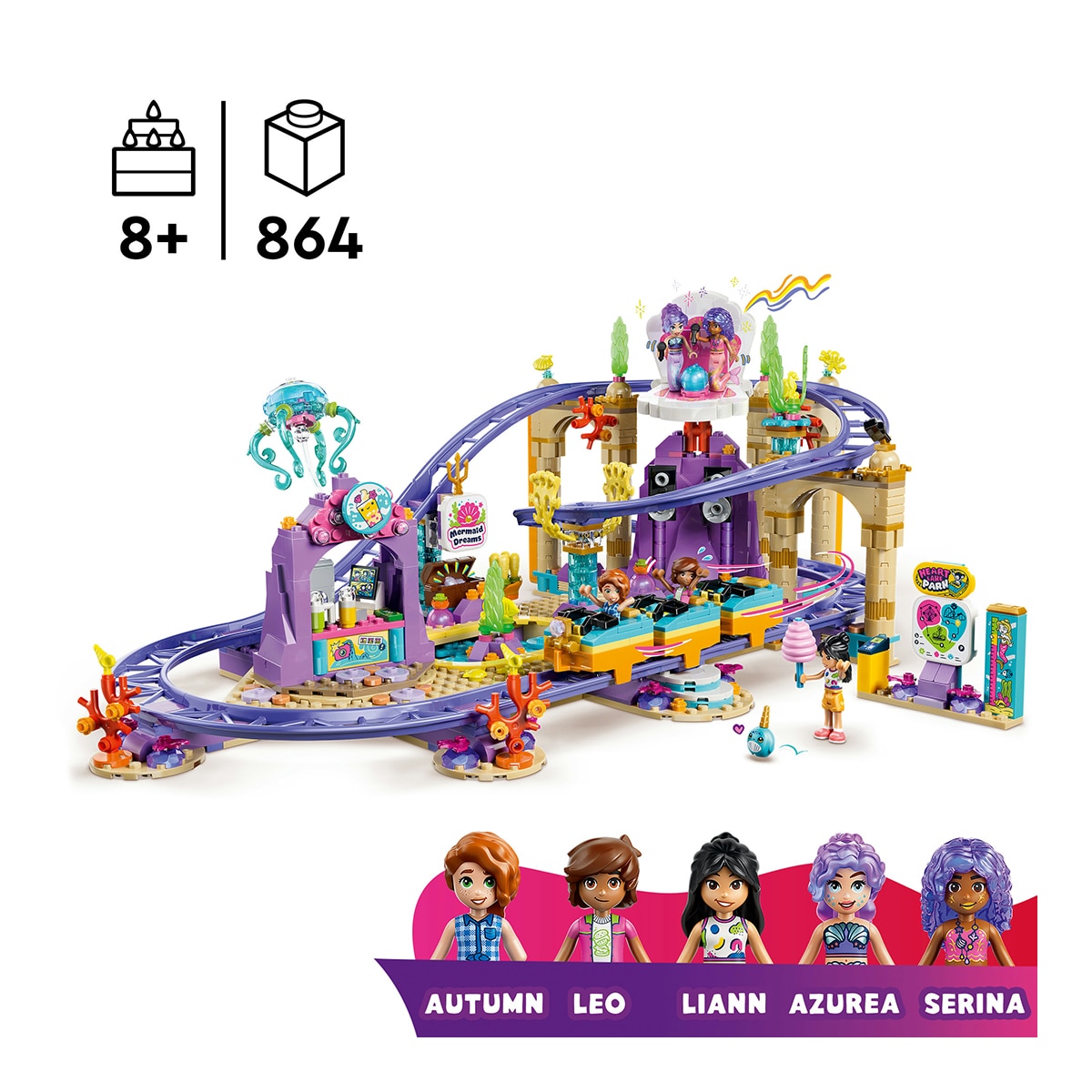 Montanha-russa das Sereias LEGO® Friends 2