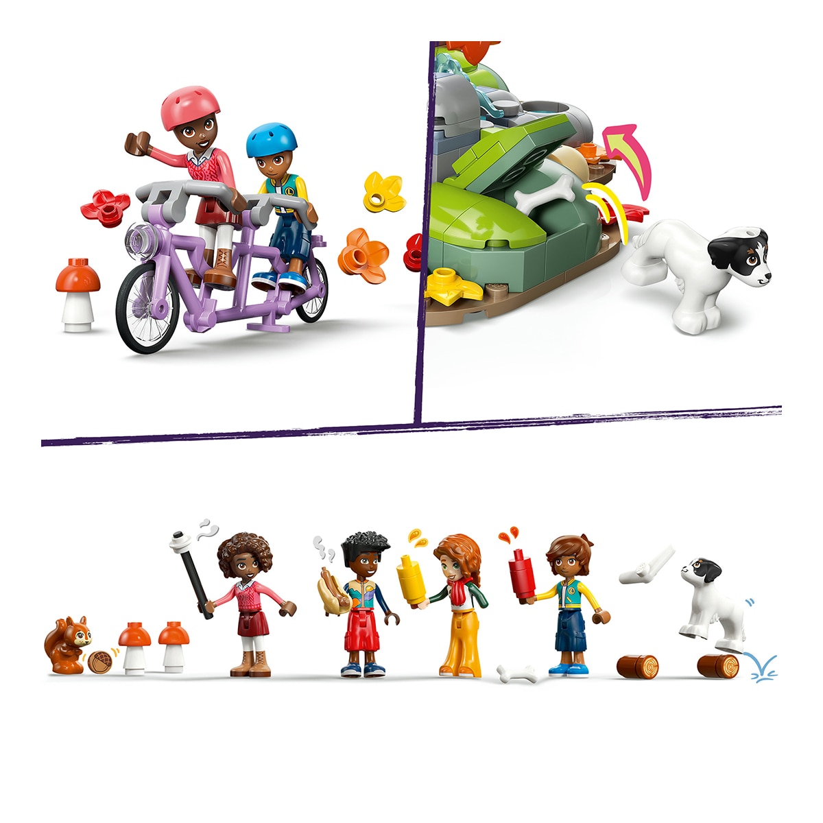 Cabana de Outono Aconchegante na Floresta LEGO® Friends 5