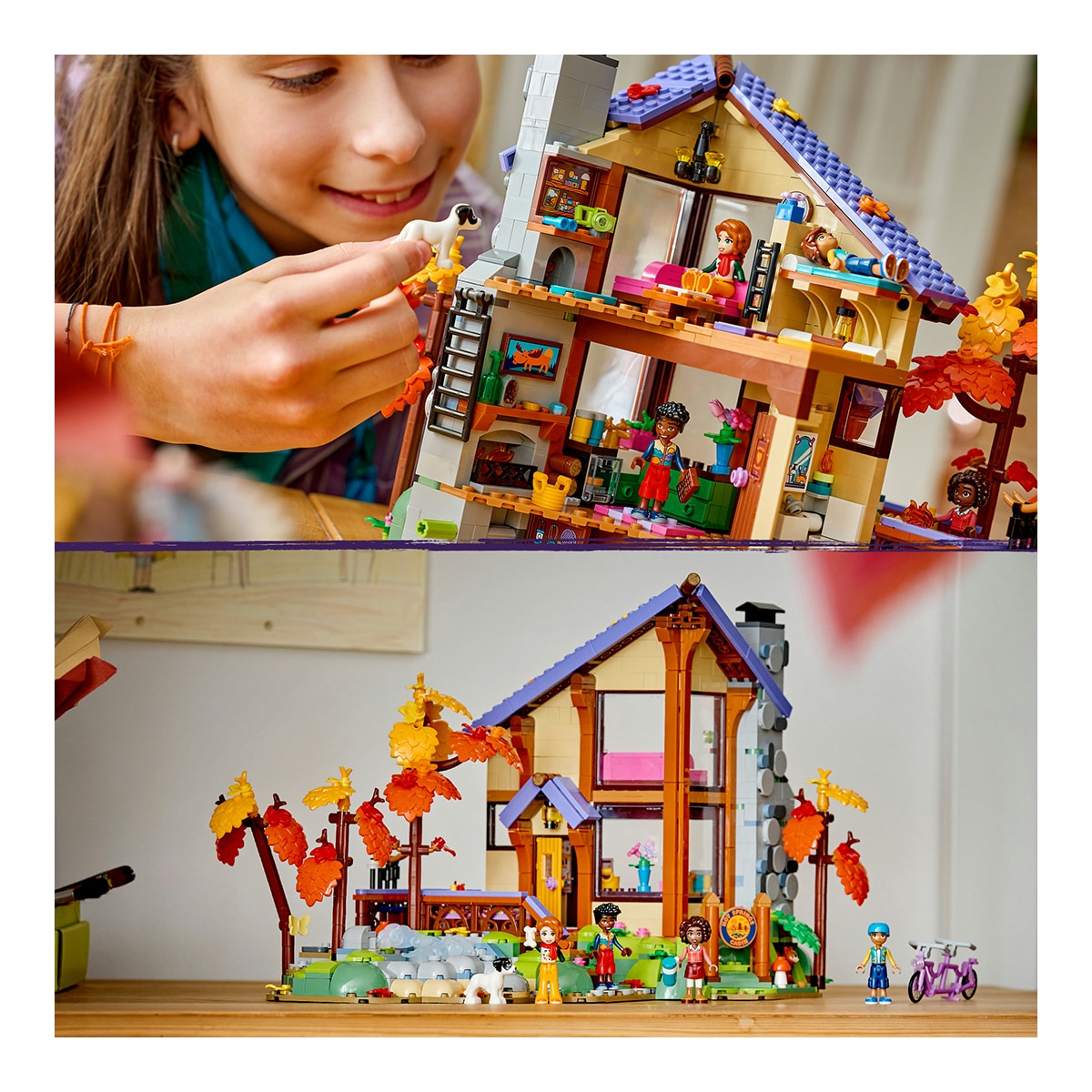 Cabana de Outono Aconchegante na Floresta LEGO® Friends 6