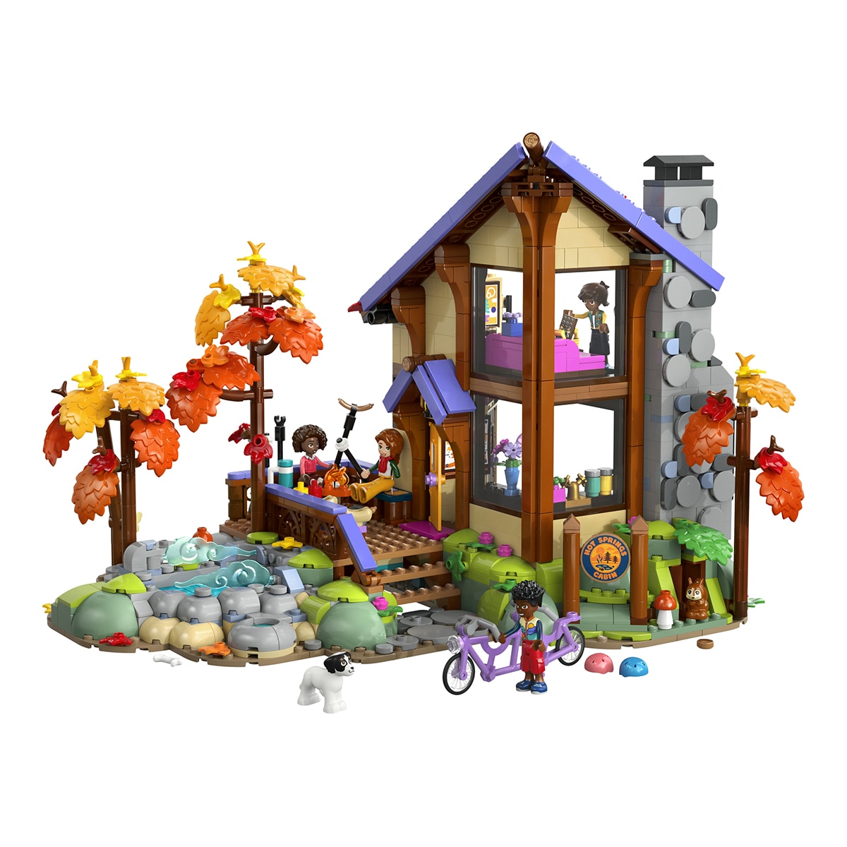 Cabana de Outono Aconchegante na Floresta LEGO® Friends 7