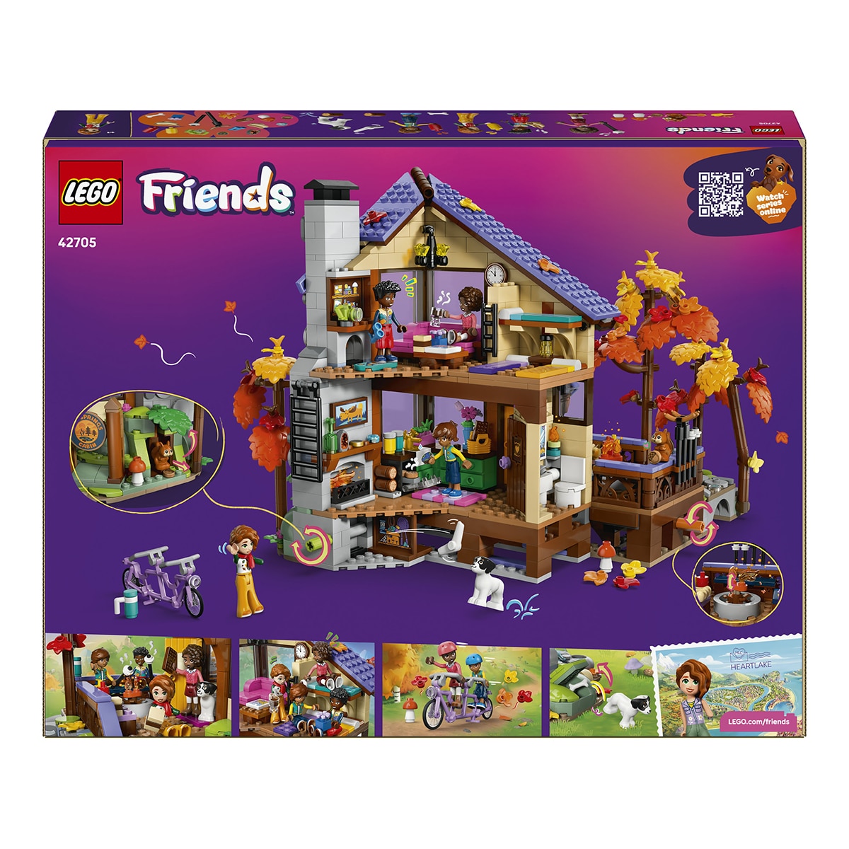 Cabana de Outono Aconchegante na Floresta LEGO® Friends 8