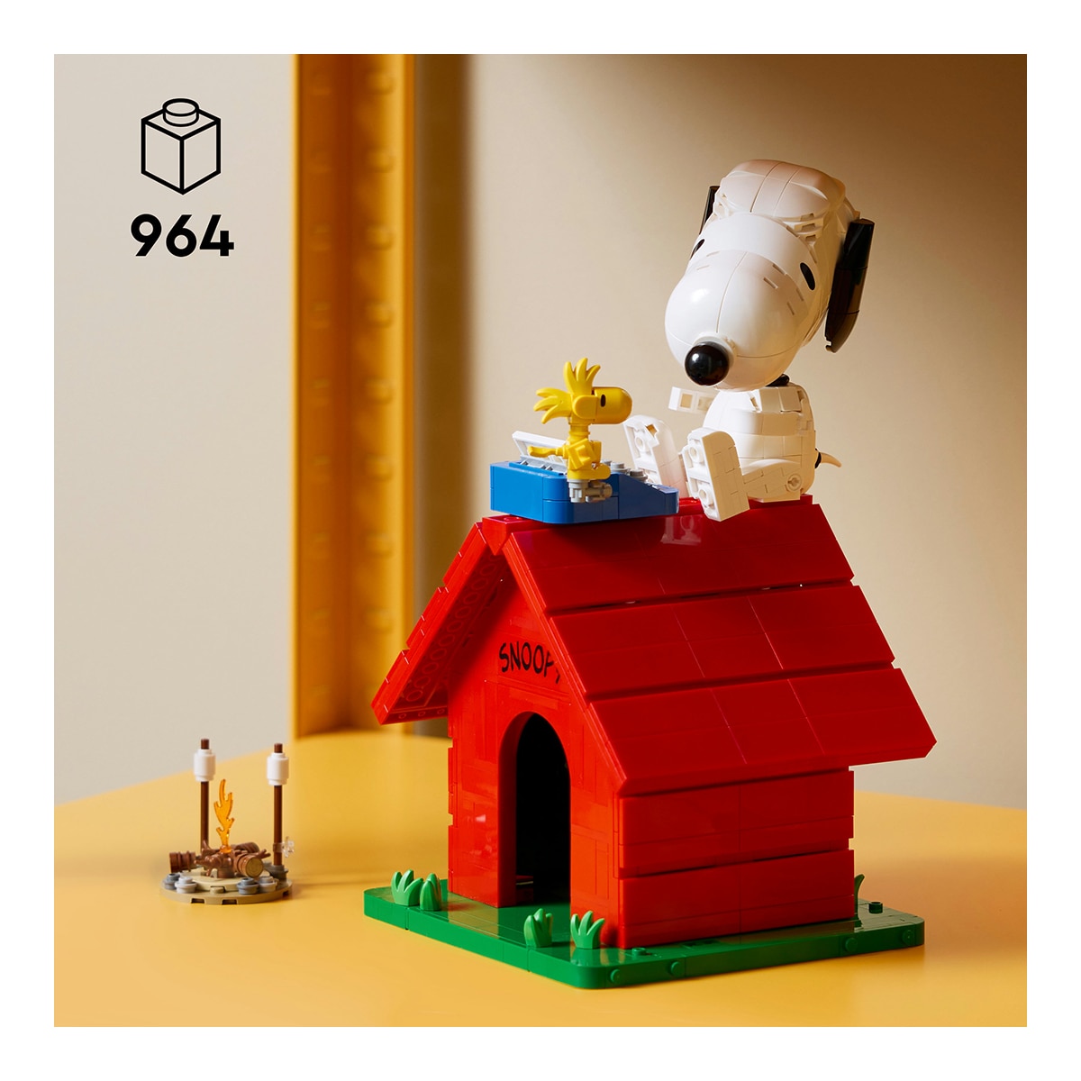 Peanuts: Casota do Snoopy LEGO® Ideas 3
