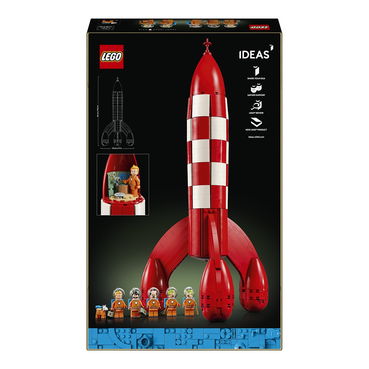 Foguetão Lunar de Tintin® LEGO® Ideas 8