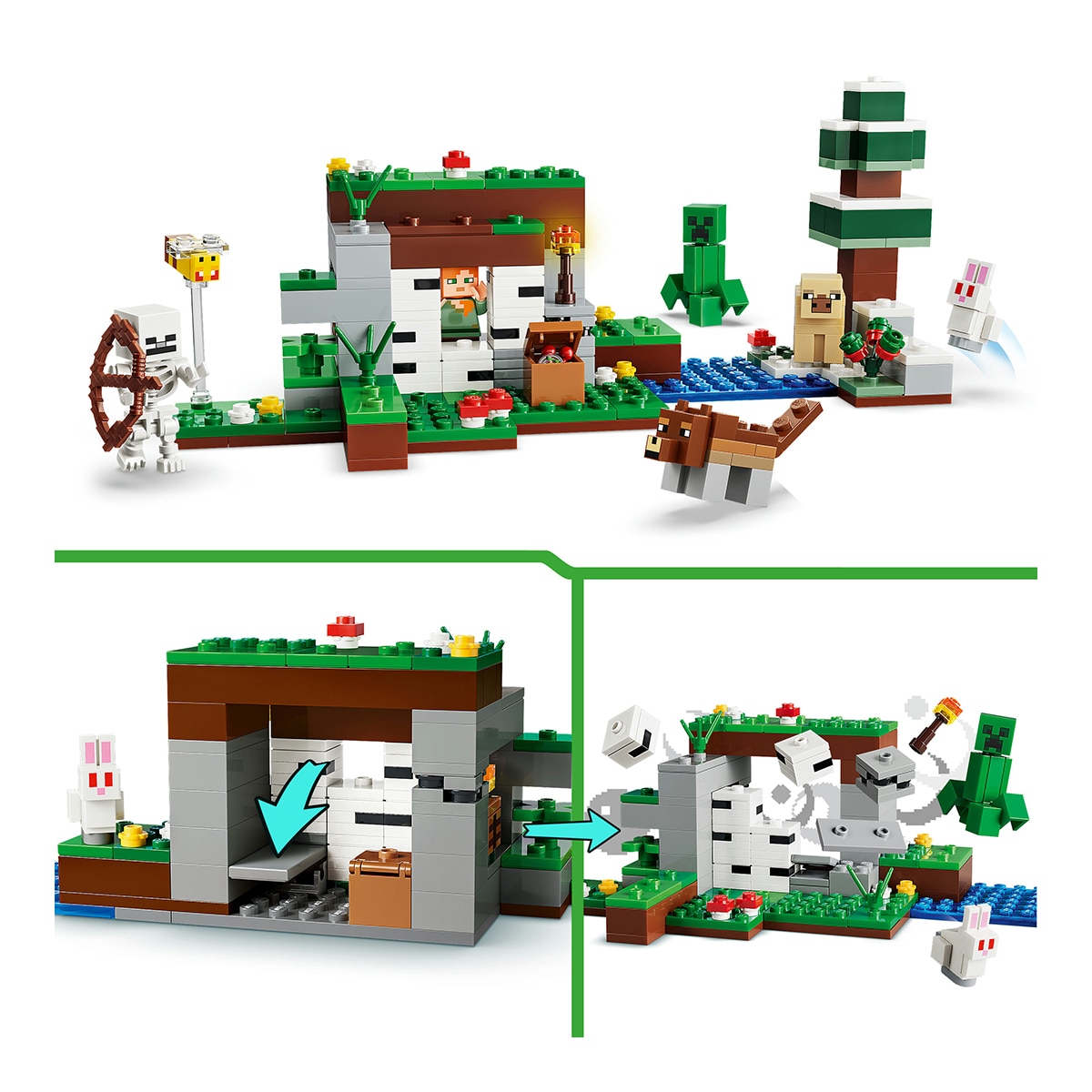 Juego de construcción Aventura de la Primera Noche LEGO Minecraft - 21593 3