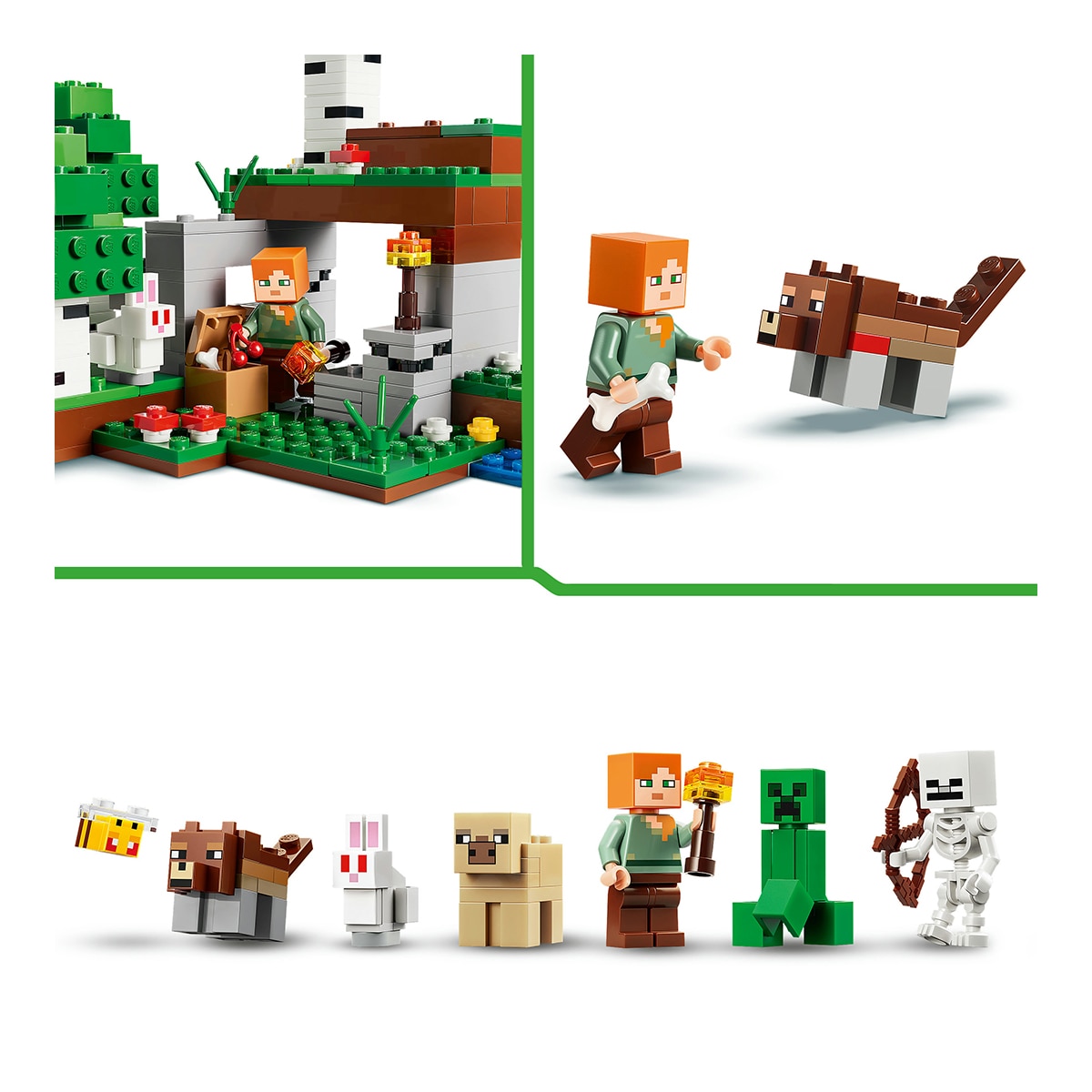 Juego de construcción Aventura de la Primera Noche LEGO Minecraft - 21593 4