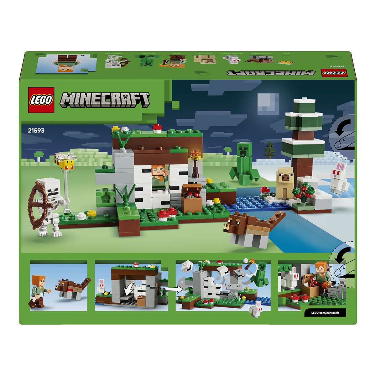 Juego de construcción Aventura de la Primera Noche LEGO Minecraft - 21593 7